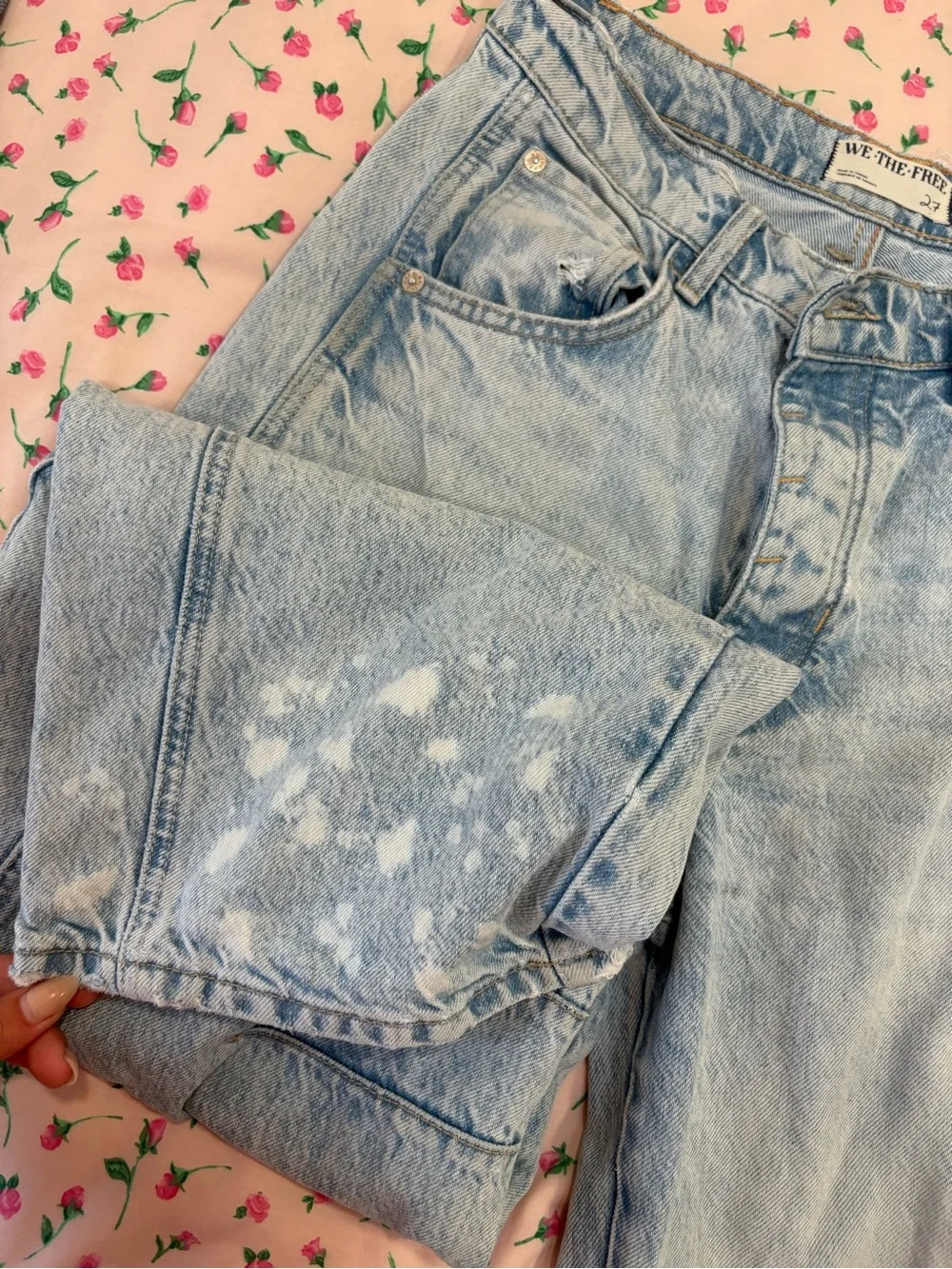 Free People Barrell Jeans - Picture 2 of 4
